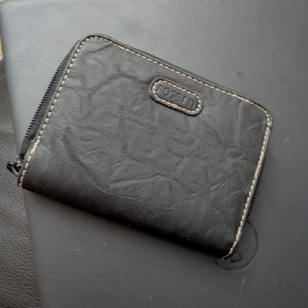 Rosetti Black Textured Wallet